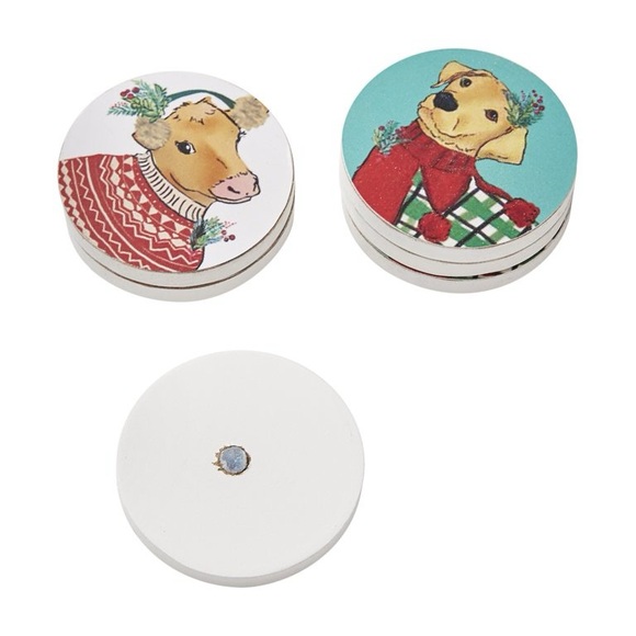 🌺 New The Pioneer Woman Holiday/Christmas Red Barn MDF Tic-Tac-Toe Game - Picture 11 of 12